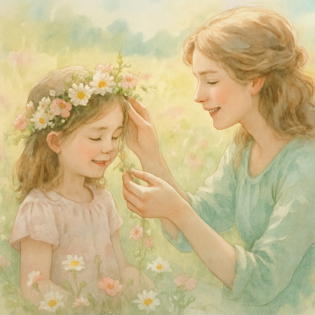 Flower Crown Creation paint by numbers