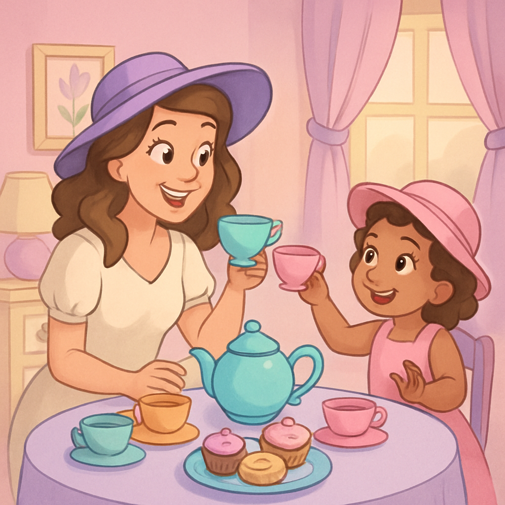 Afternoon Tea Party Celebration paint by numbers