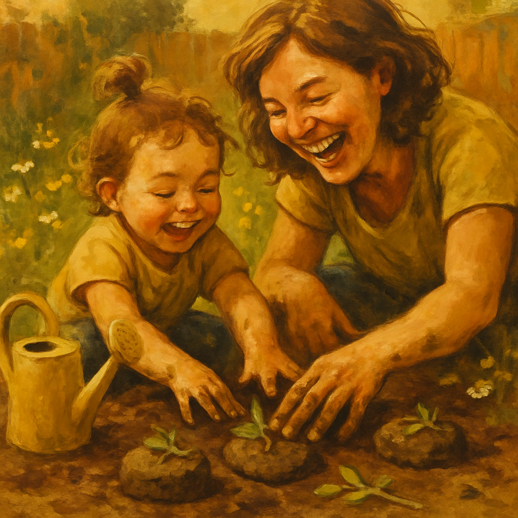Backyard Mud Pie Baking paint by color