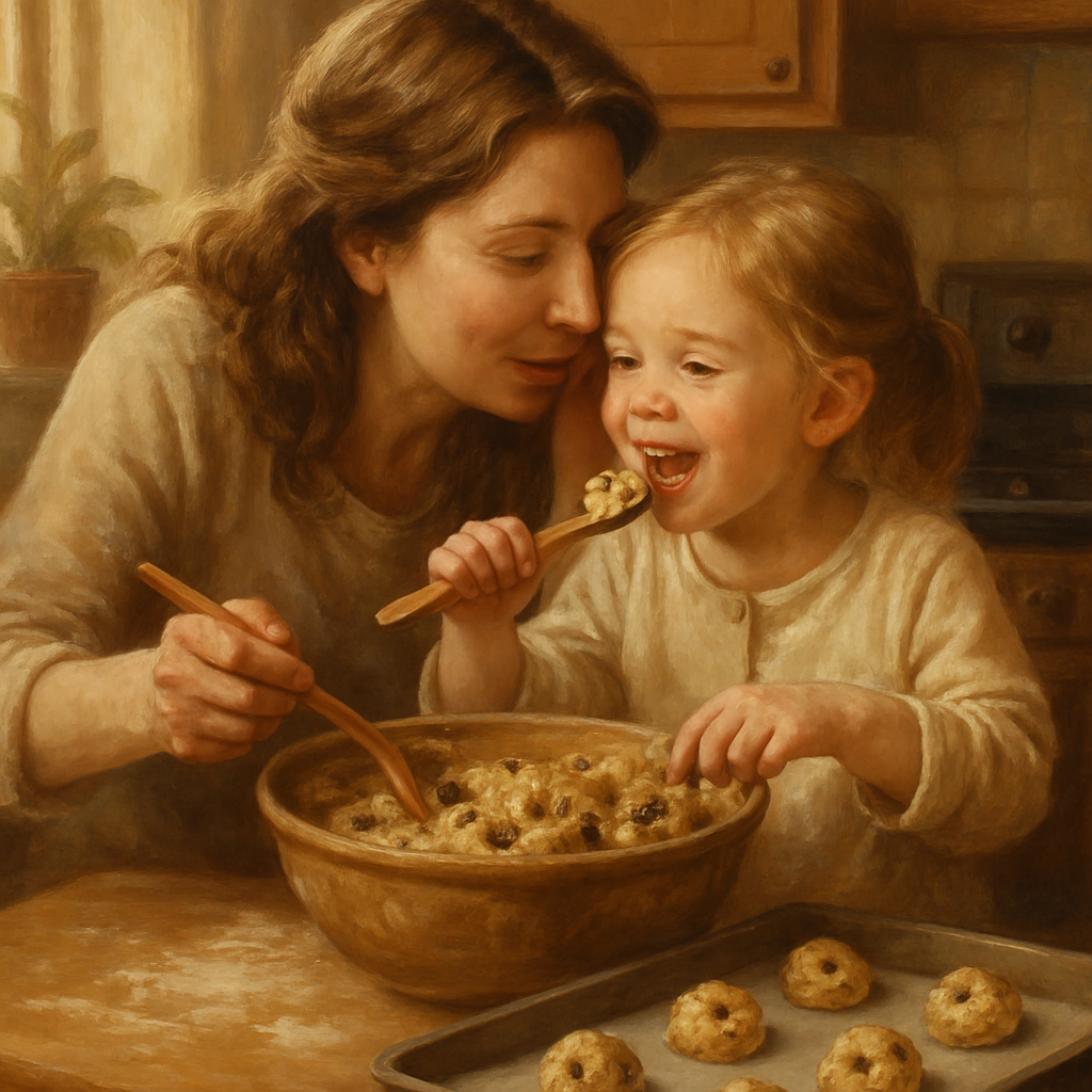 Quiet Baking Memories paint by number