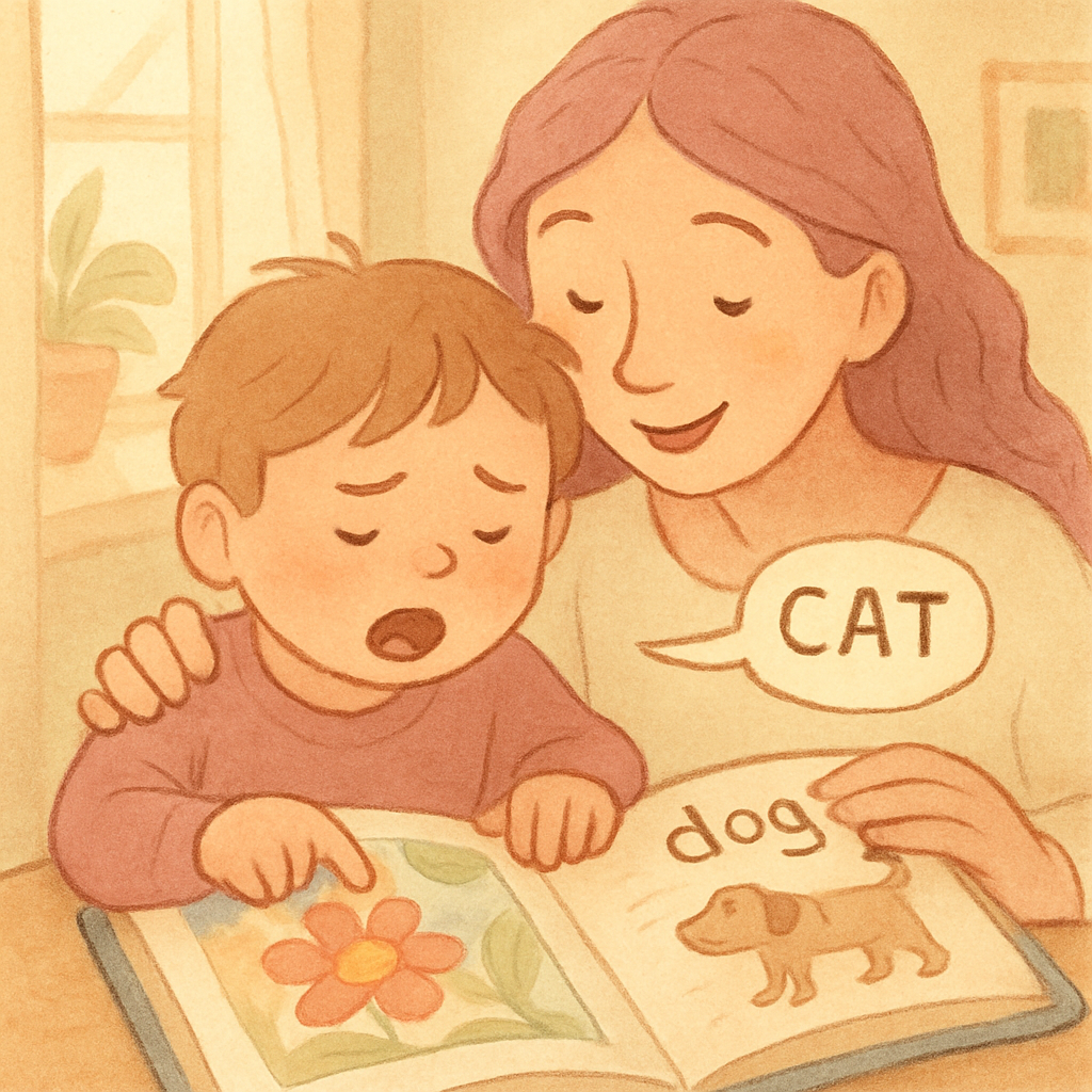 Teaching To Read Aloud Number painting