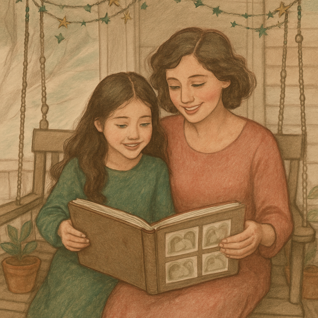 Celestial Garden Photo Album paint by numbers
