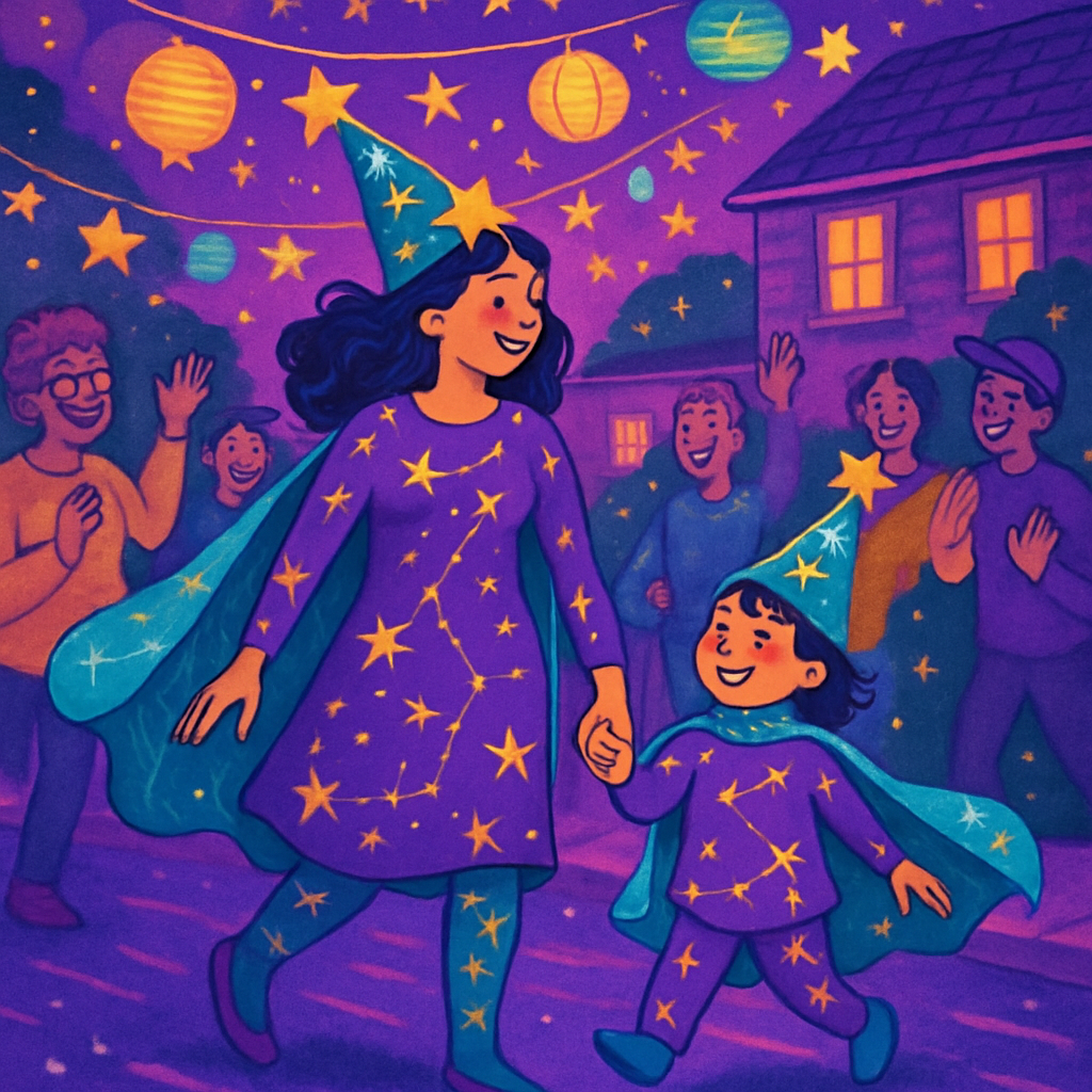 Celestial Costume Parade Painting by numbers kit