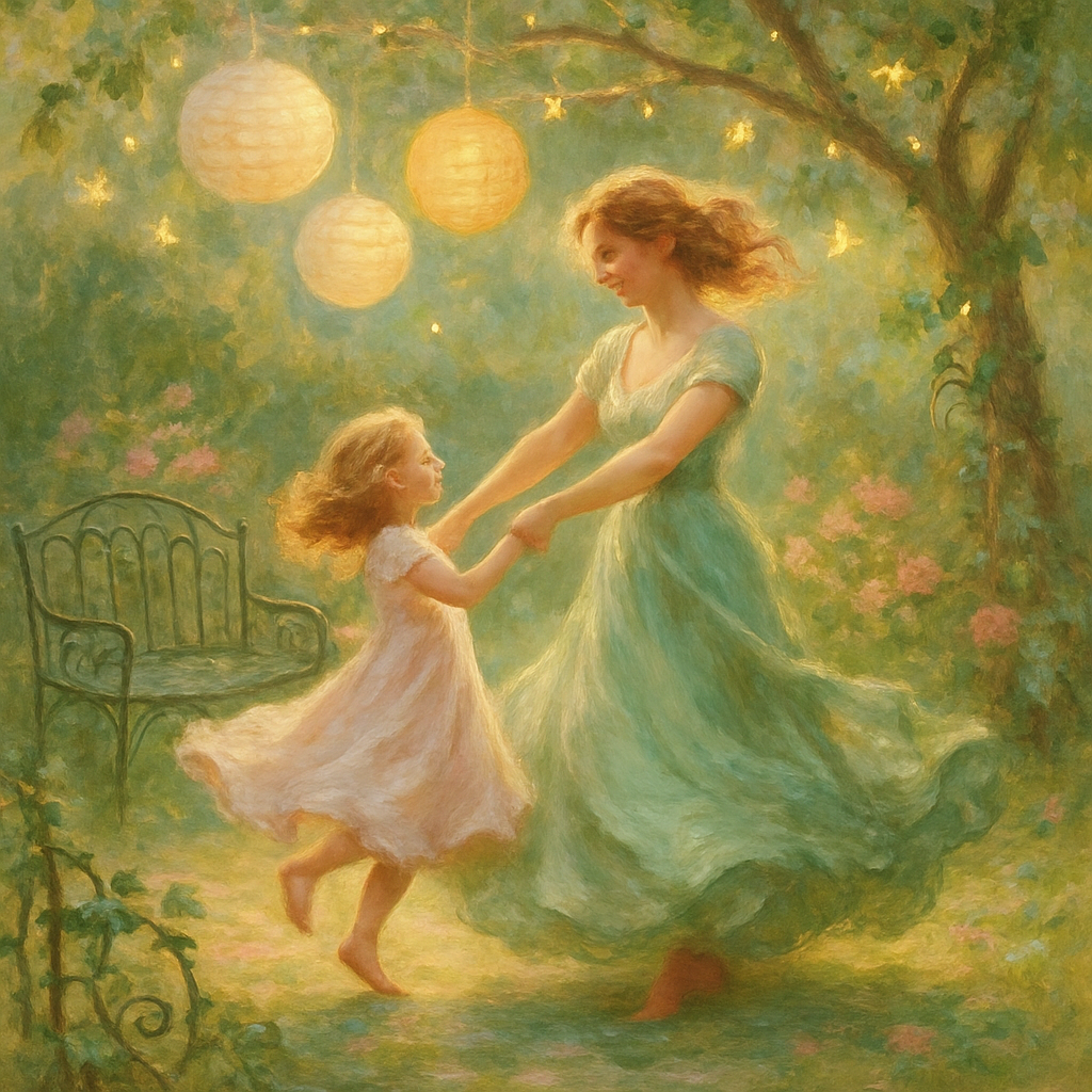 Starlight Garden Dance paint by number