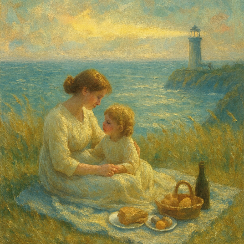 Lighthouse Picnic Promise Numbered painting kits