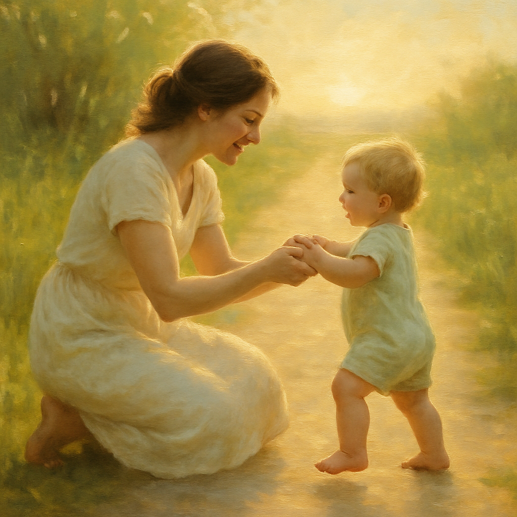 Sunrise First Steps Path Paint by numbers kits