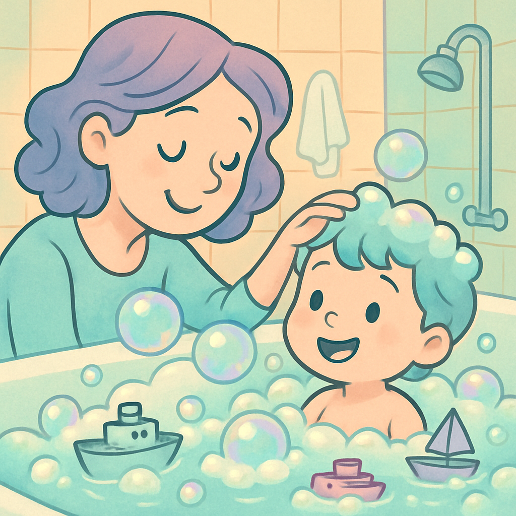 Bath Time Bubble Galaxy paint by color