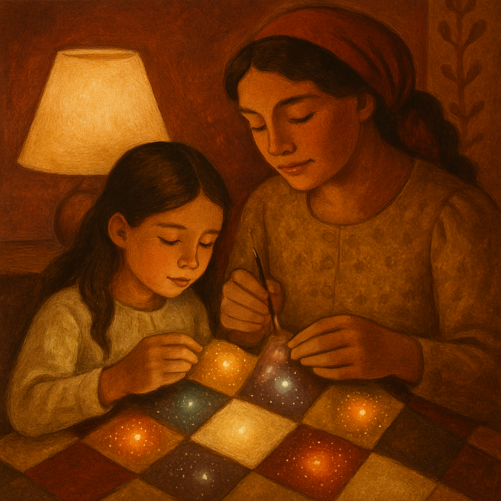 Starglow Sewing Circle paint by numbers