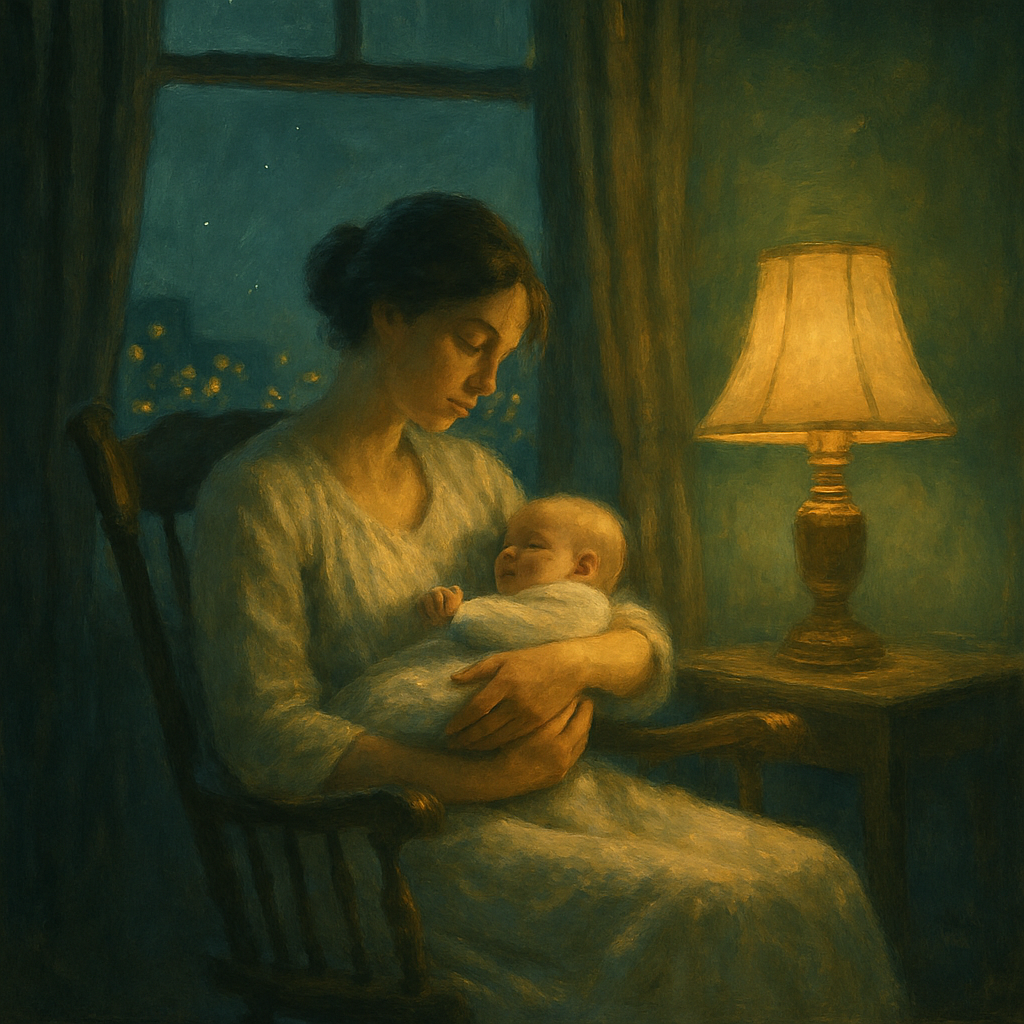 Midnight Window Lullaby Paint by numbers kits
