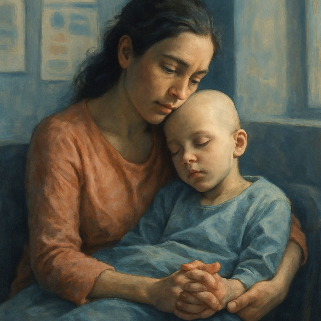 Hospital Waiting Room Hope Number painting