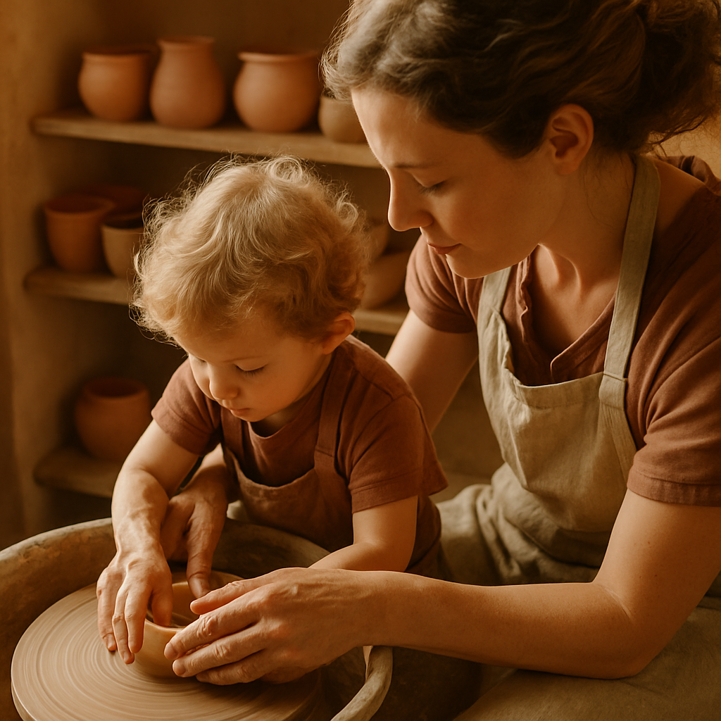 Pottery Wheel Teaching paint by number