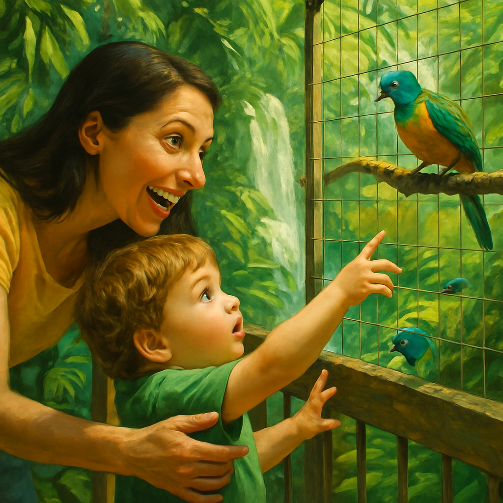 Rainforest Zoo Discovery painting number kit