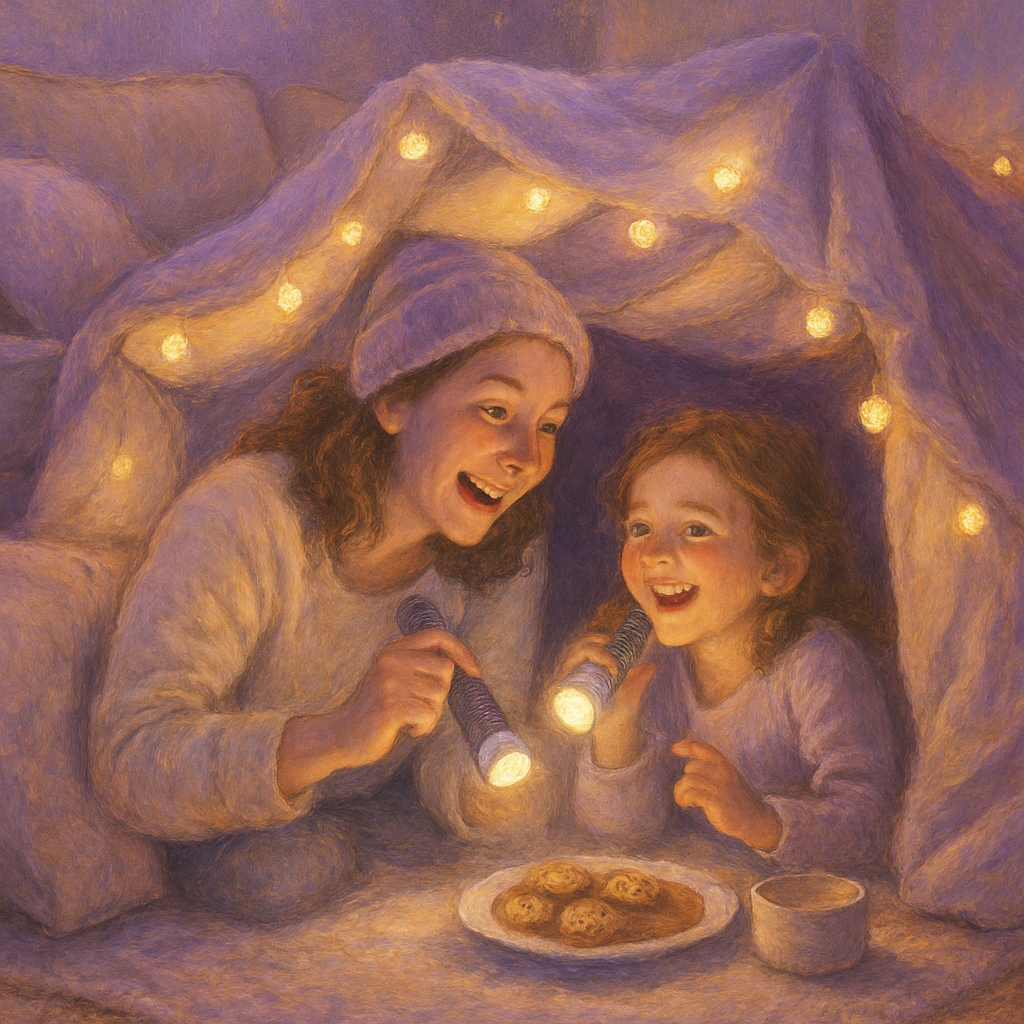 Pajama Fort Adventure paint by color