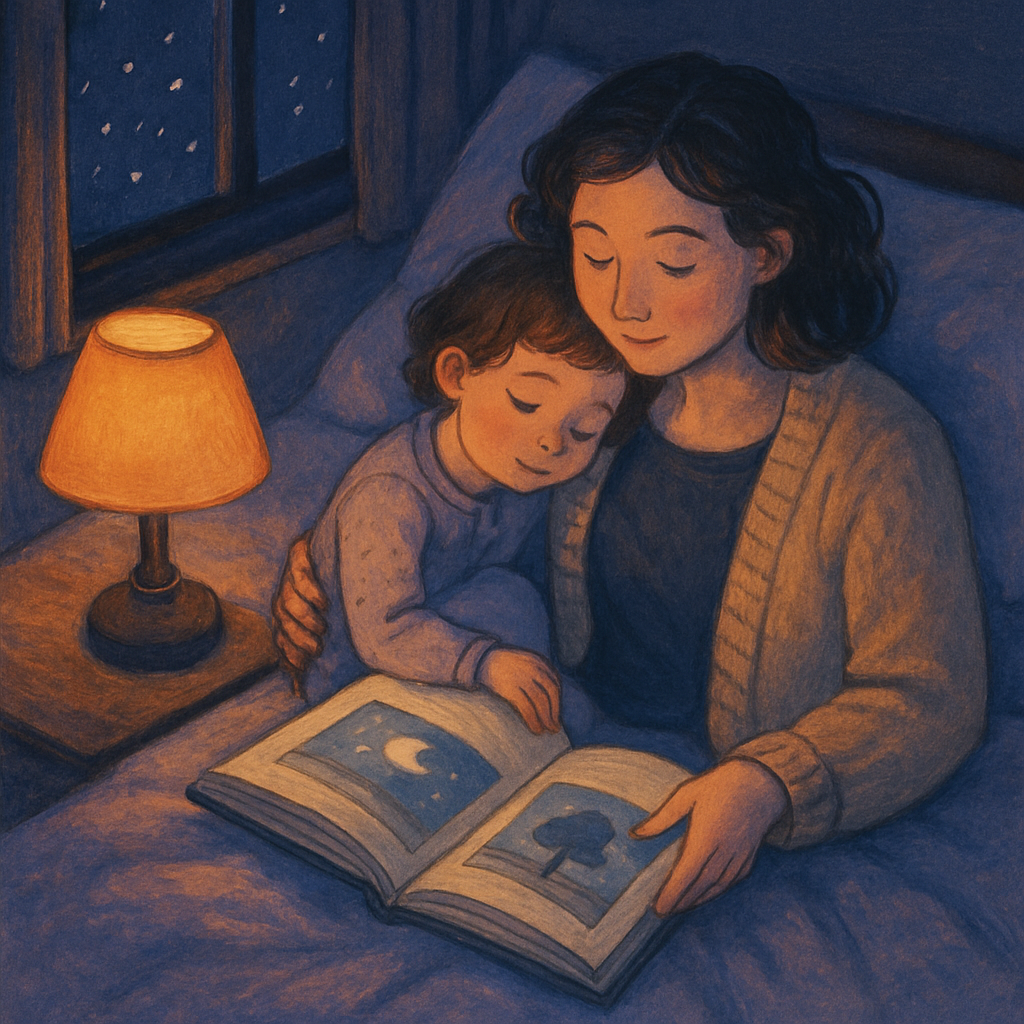 Bedtime Stars And Stories Painting by numbers kit