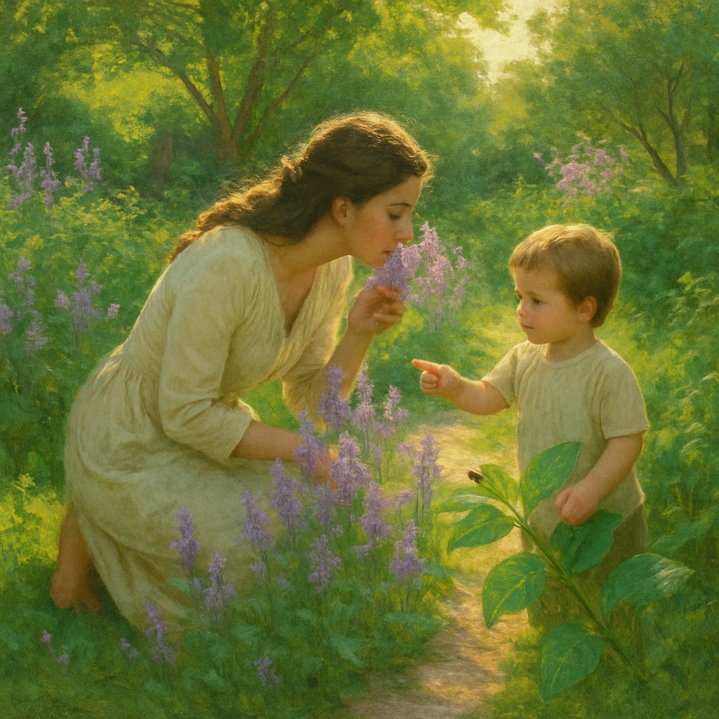 Garden Walk With Tiny Hand Paint by numbers kits