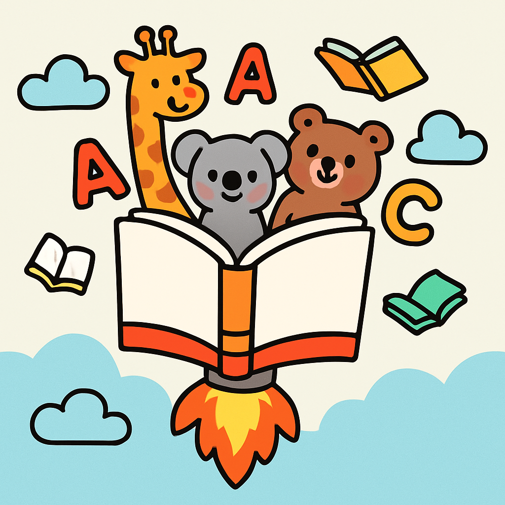 Rainbow Rocket Library Numbered painting kits