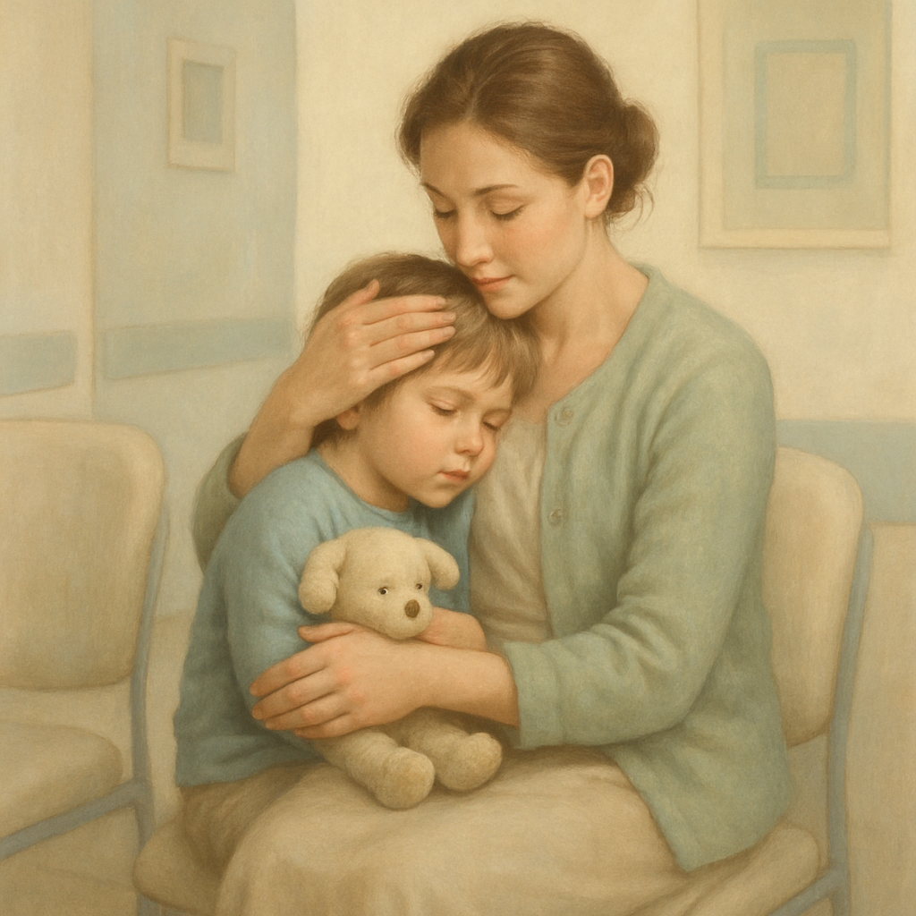 Hospital Waiting Room Relief Numbered painting kits