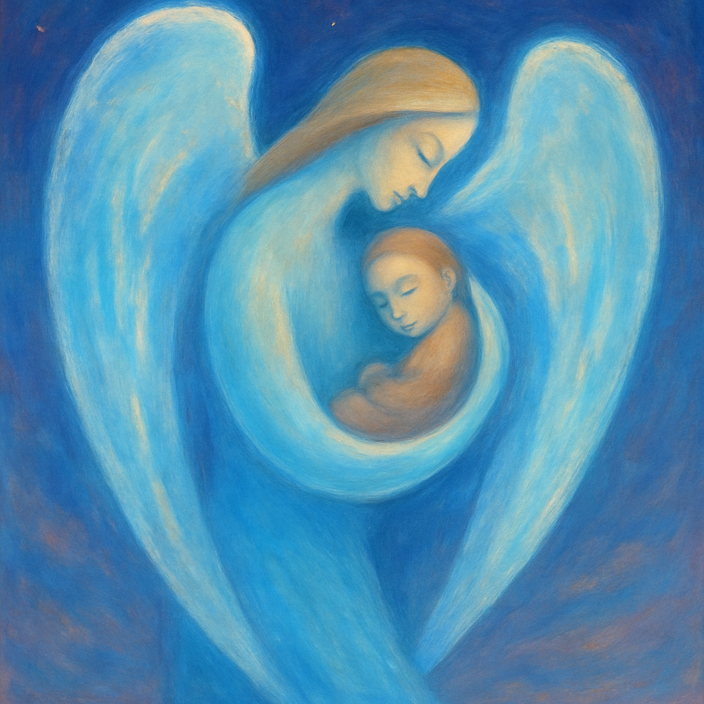 Mother’s Protective Wings Paint by numbers art