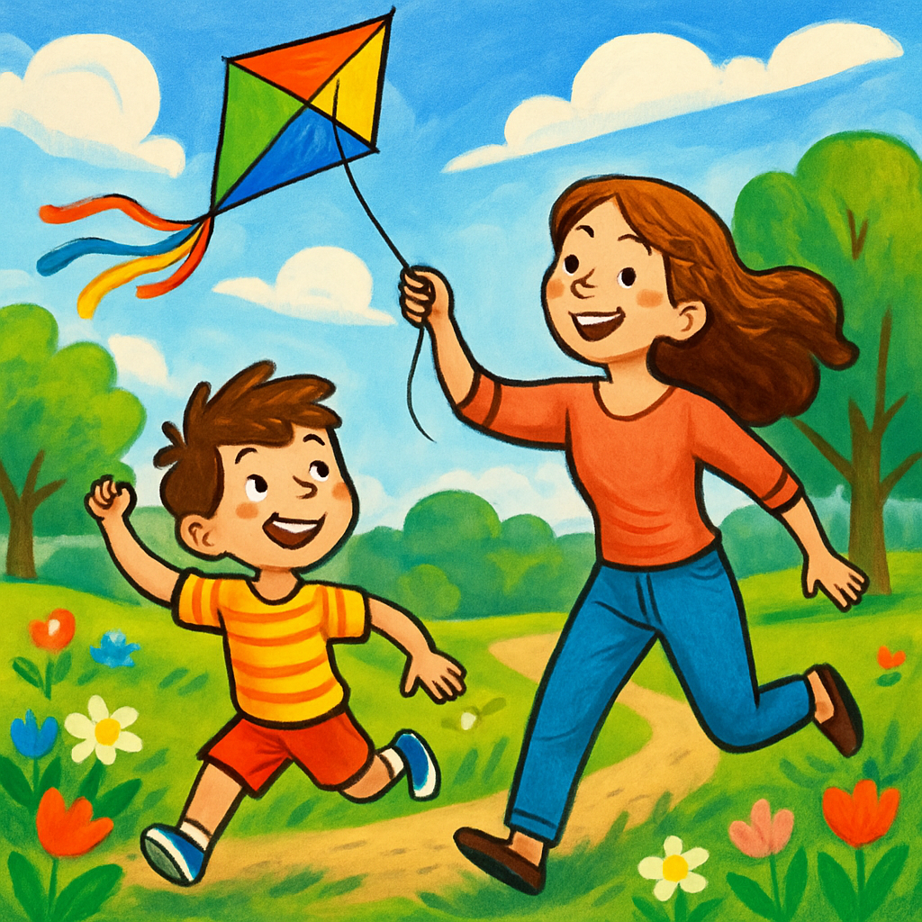 A Day At The Park Paint by numbers art