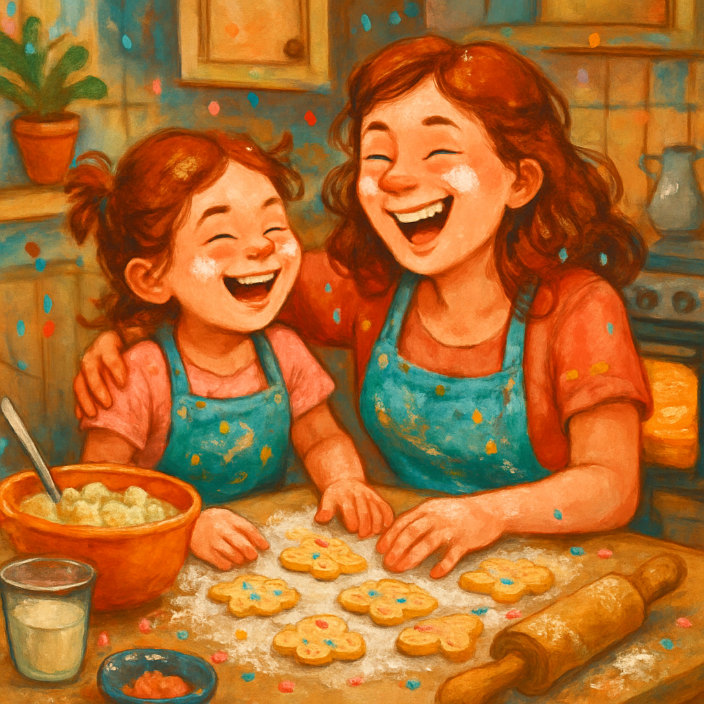 Mommy And Me Baking DIY paint by numbers