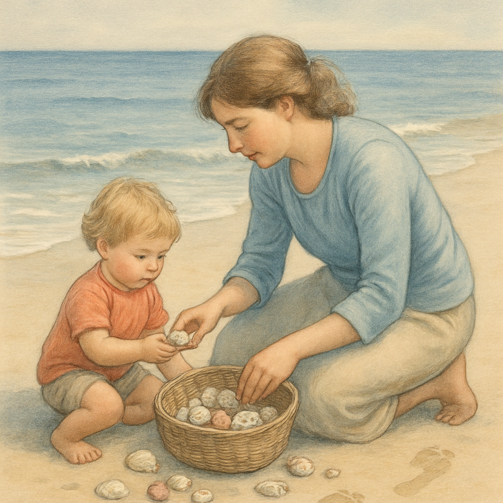 Beach Shell Collection painting number kit