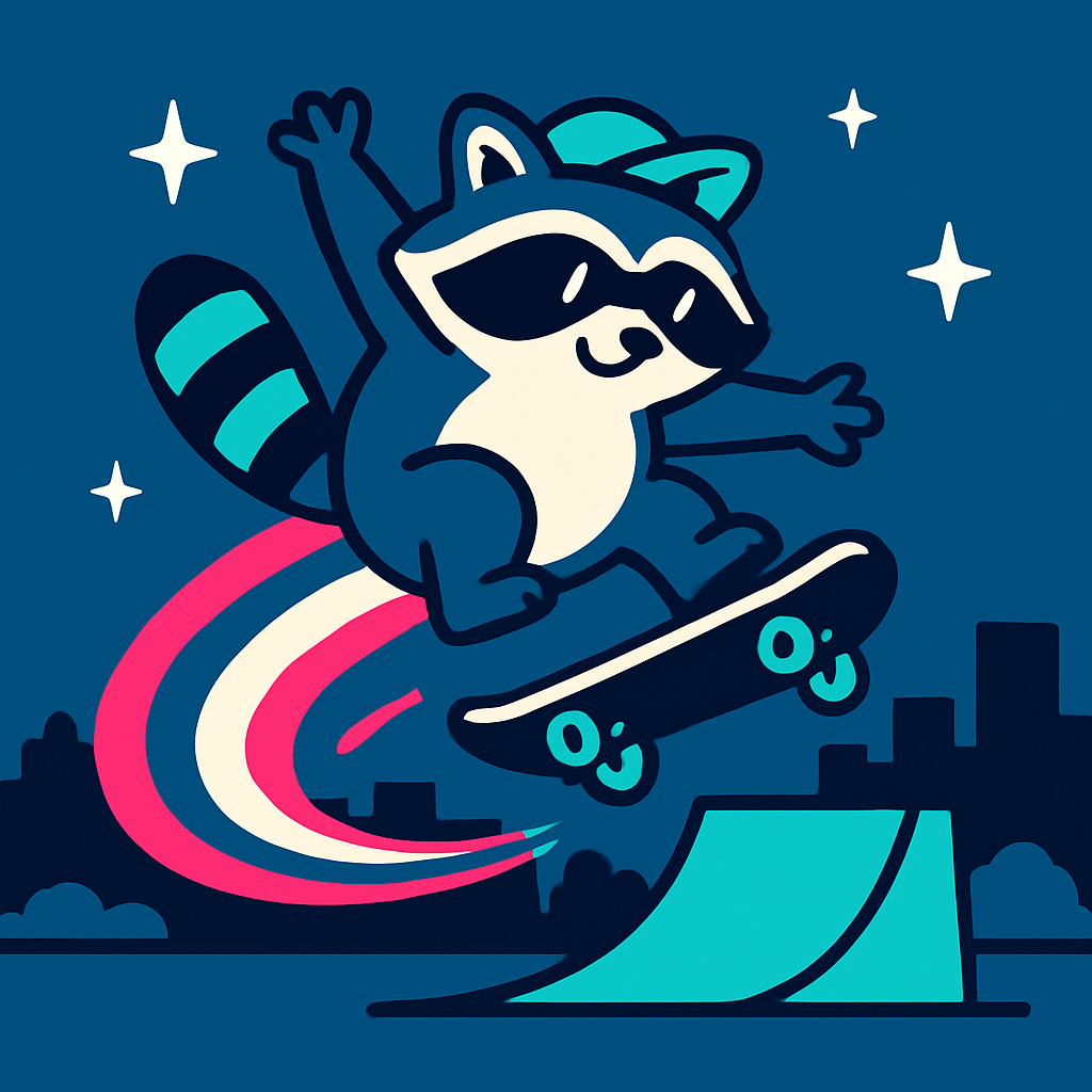 Comet Trail Skatepark Numbered painting kits
