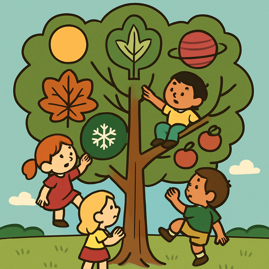 Time Tree Explorers paint by numbers