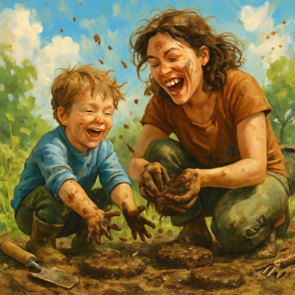 Mud Pie Workshop paint by numbers
