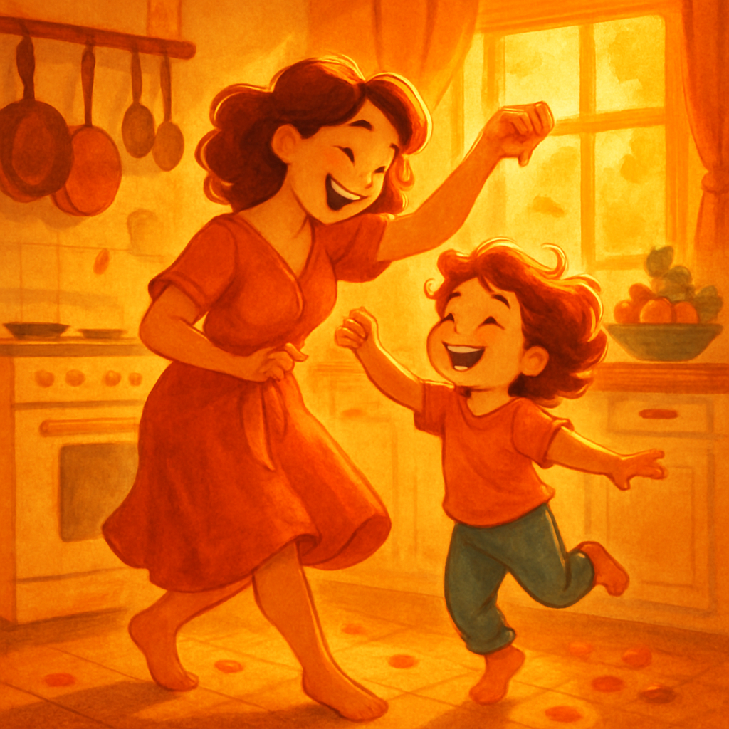 Kitchen Dance Celebration paint by number