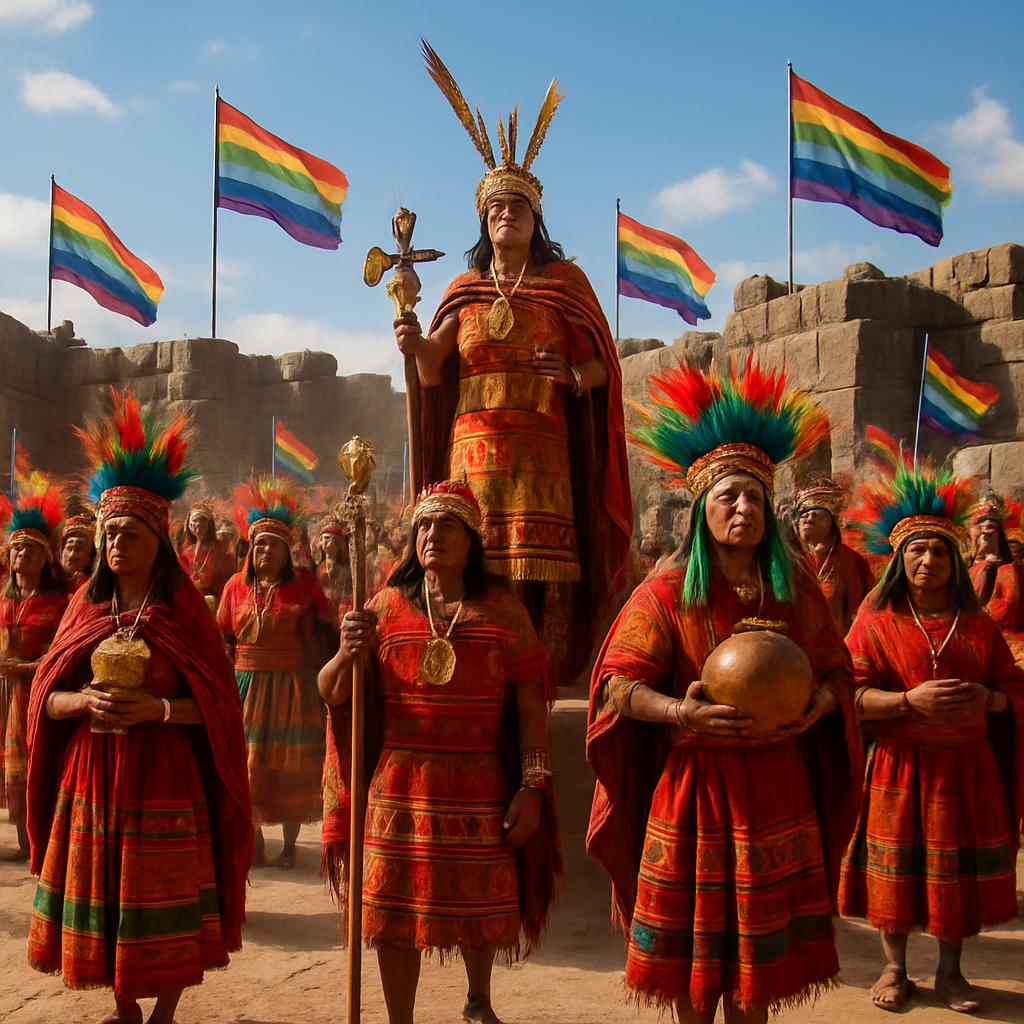 Inti Raymi Sun Festival Ceremony paint by number