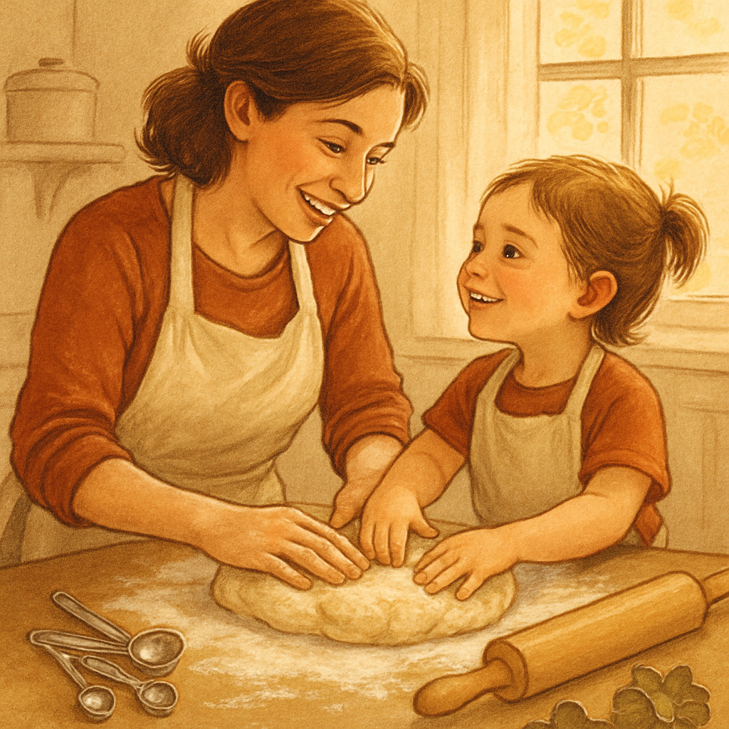 Quiet Kitchen Baking Lesson paint by color