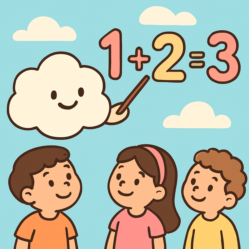 Clever Cloud Calculator paint by color