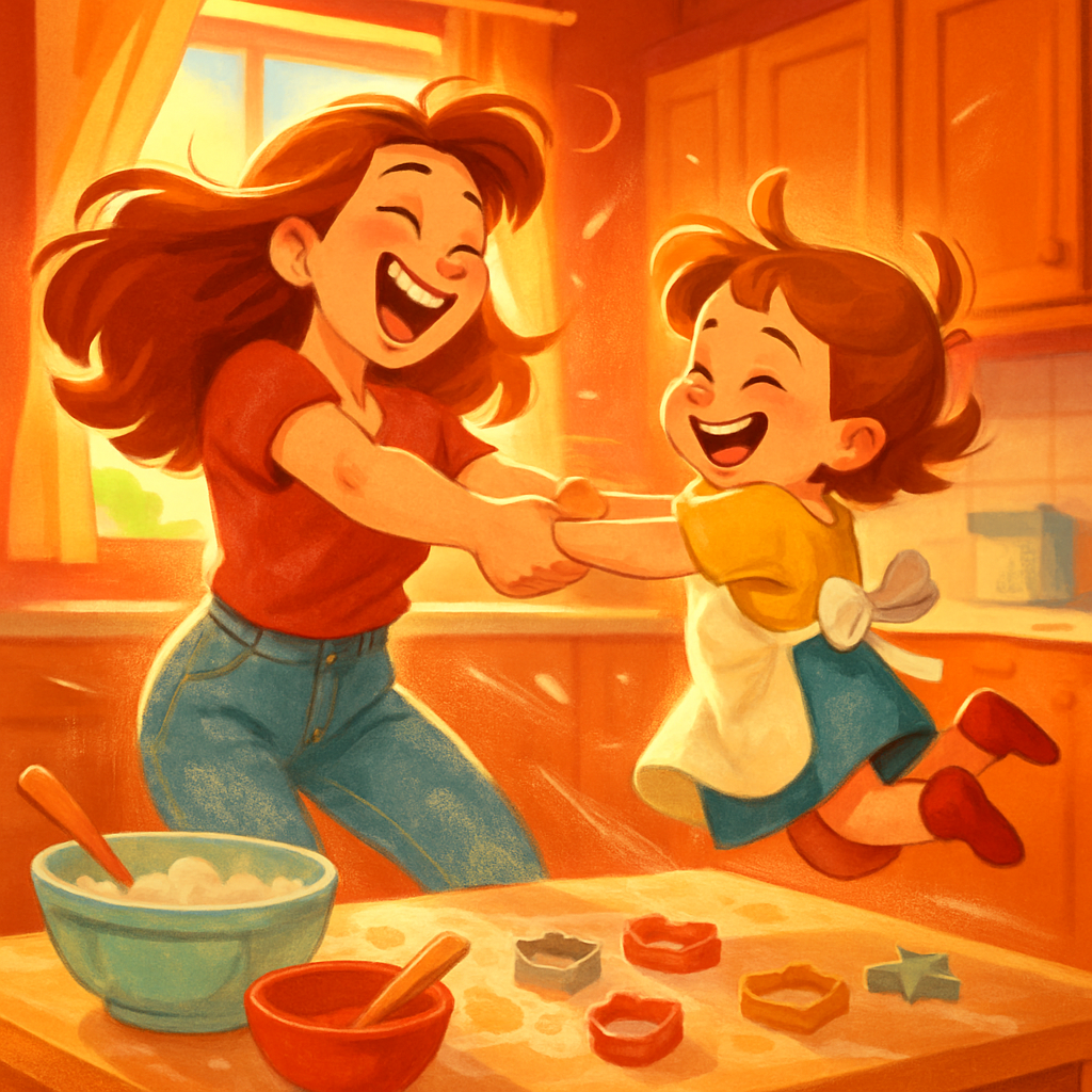 Kitchen Dance Twirl paint by numbers