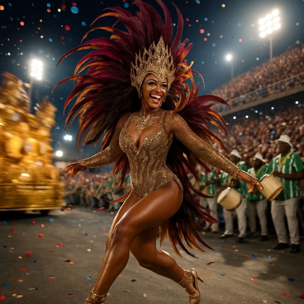 Rio Samba Night paint by color