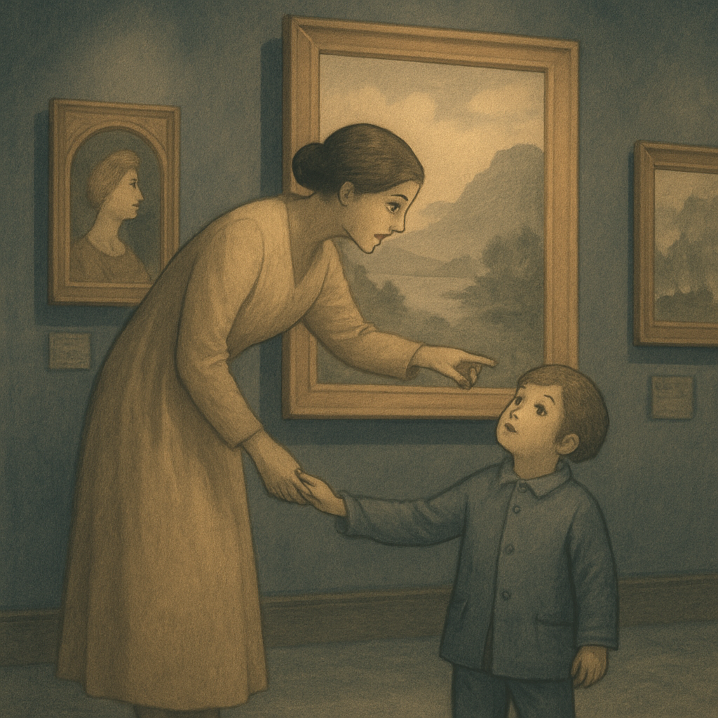 Museum Hand In Hand Painting by numbers kit