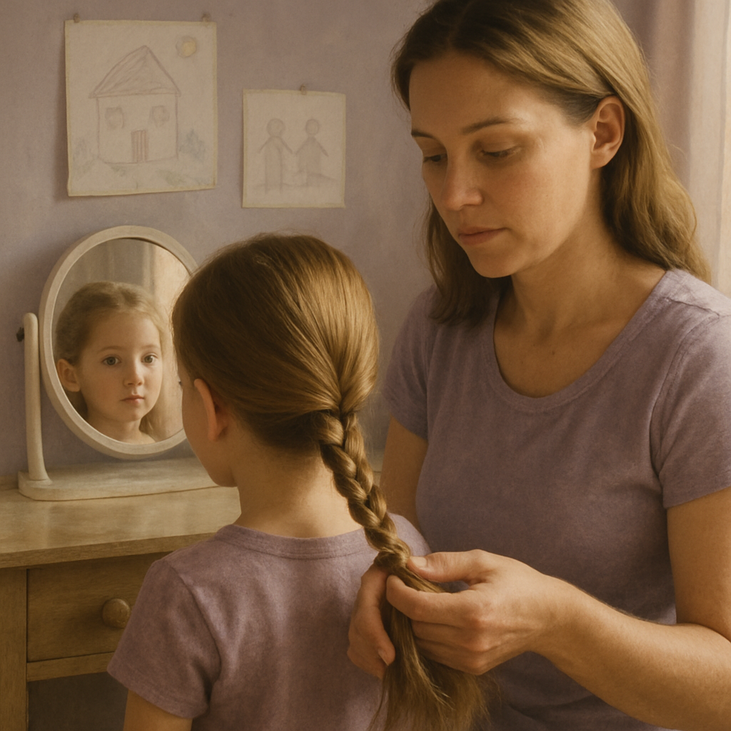 Bedroom Hairbraid Ritual DIY paint by numbers
