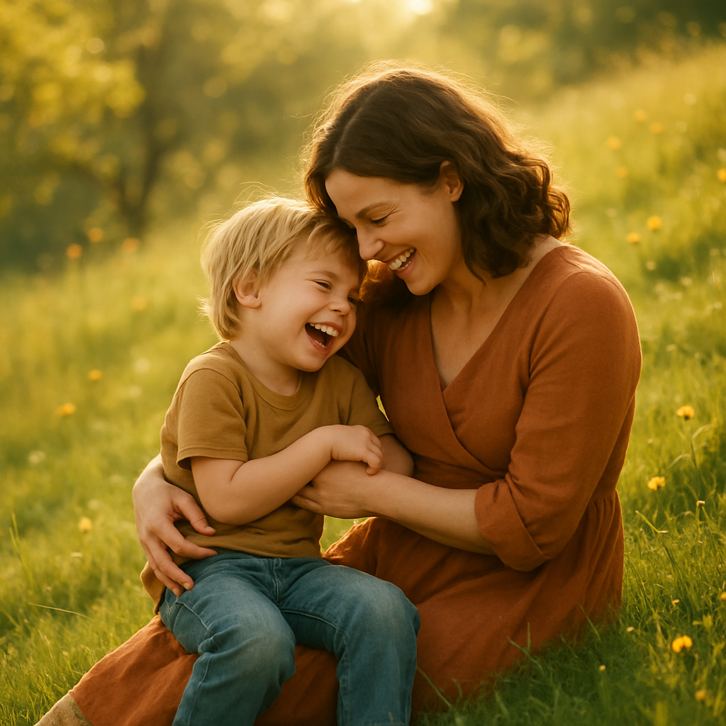 Cuddles In The Sunlight Painting by numbers kit