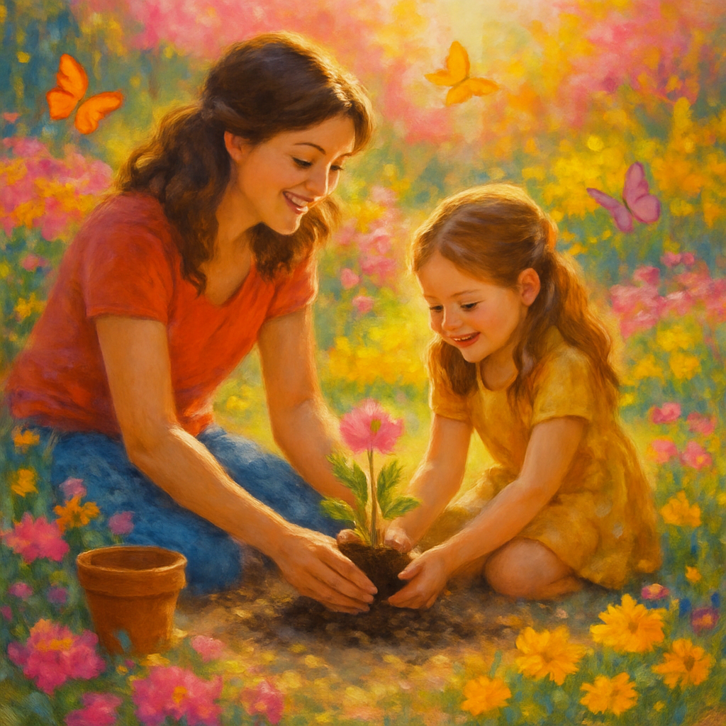 Her Garden Of Dreams paint by numbers