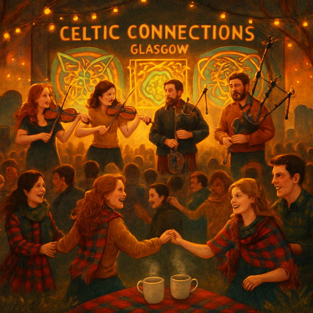 Celtic Connections Festival Painting by numbers kit