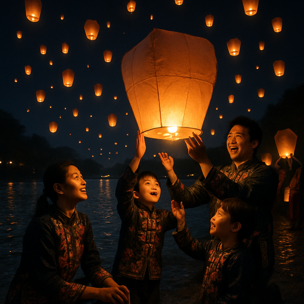 Taiwan Lantern Festival Release paint by numbers