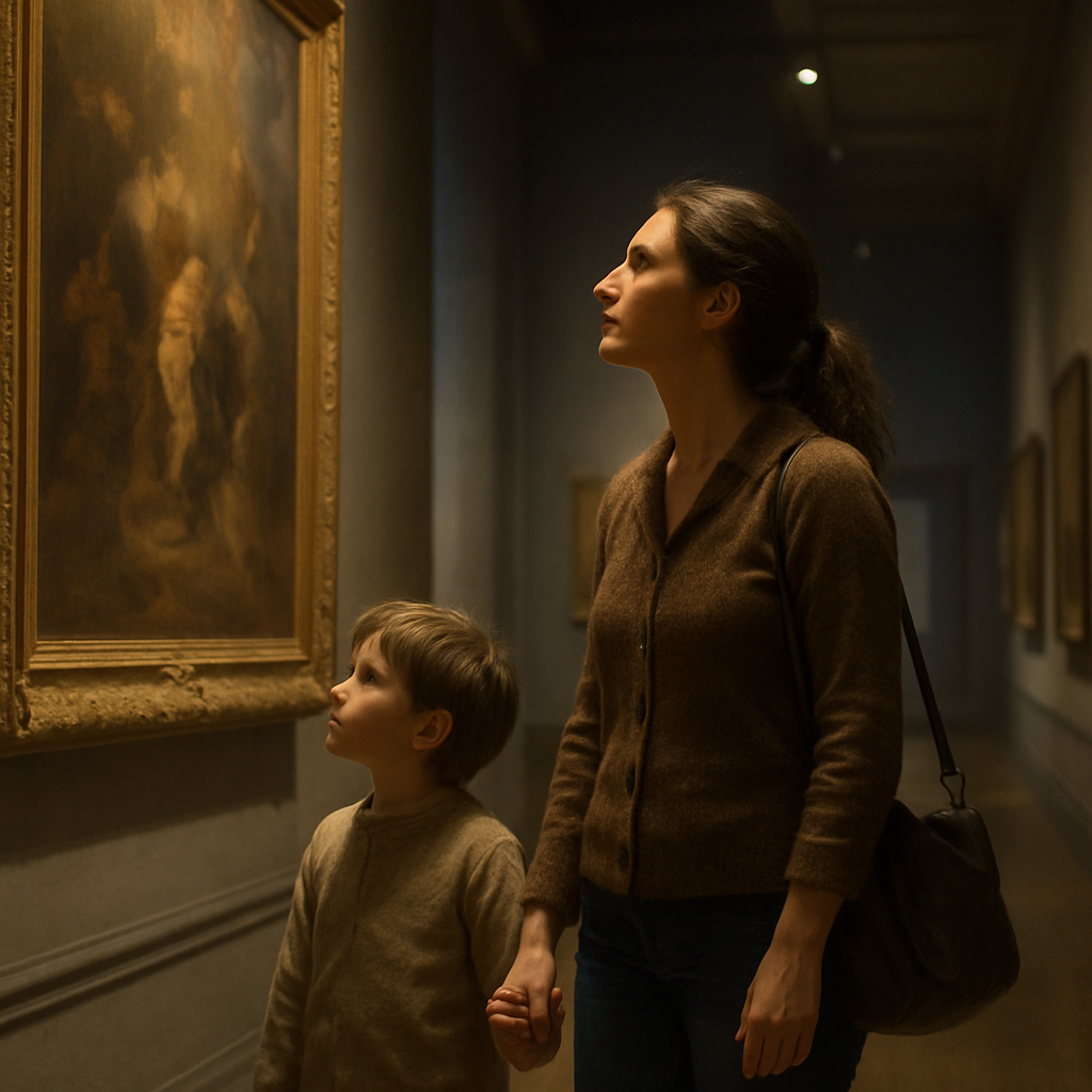 Museum Walkhand Wonder Paint by numbers art