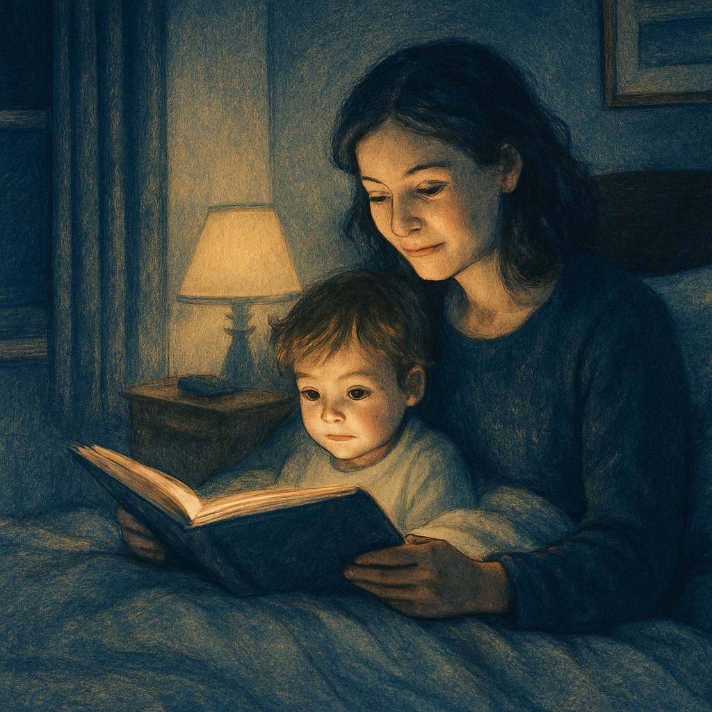 Bedtime Story Bliss Paint by numbers art