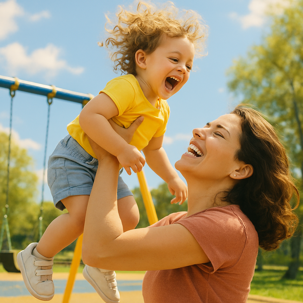 Protective Arms At Playtime painting number kit