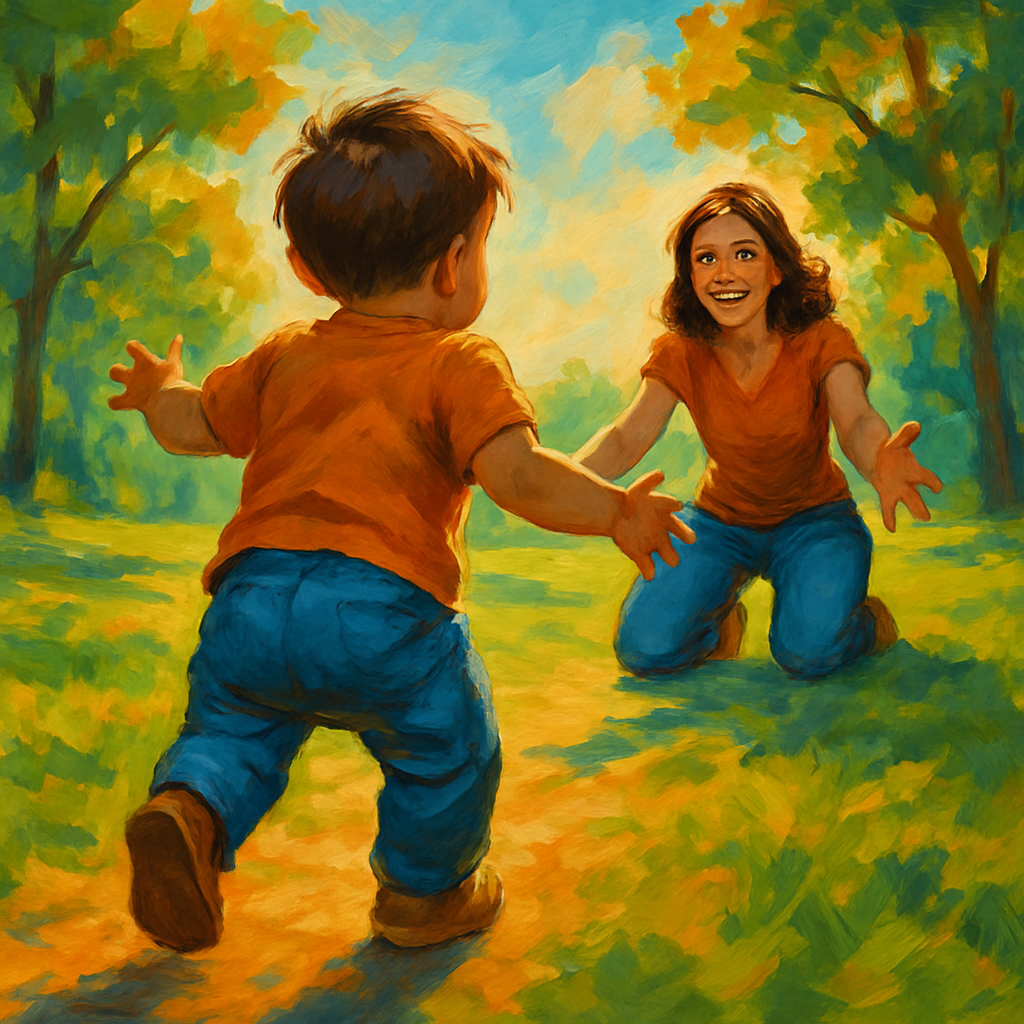 First Steps Joyful Milestone paint by color