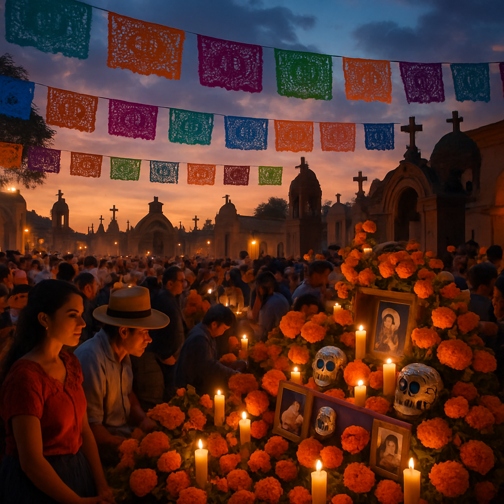 Fiesta De Los Muertos paint by number