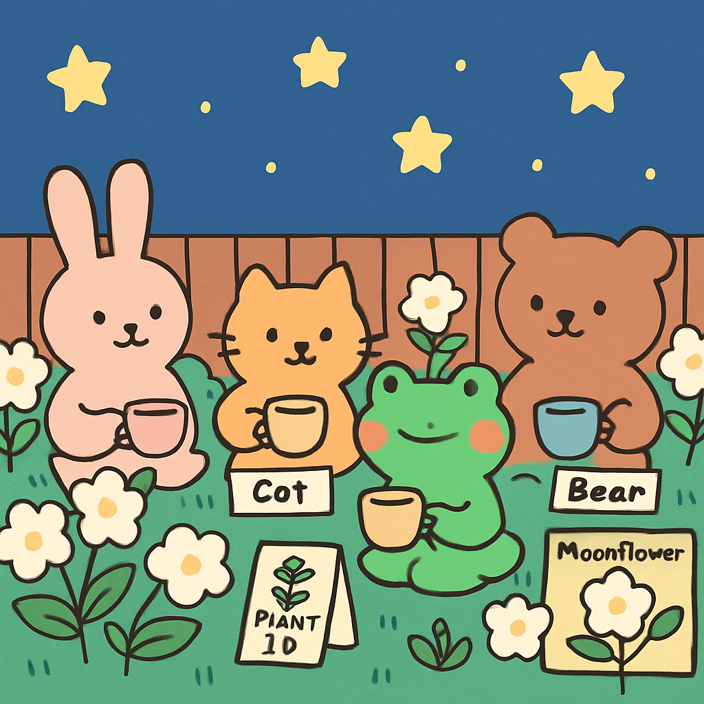 Stargarden Tea Party painting number kit