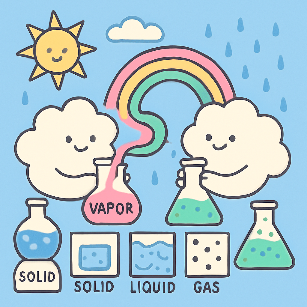 Cloud Chemistry Lab DIY paint by numbers