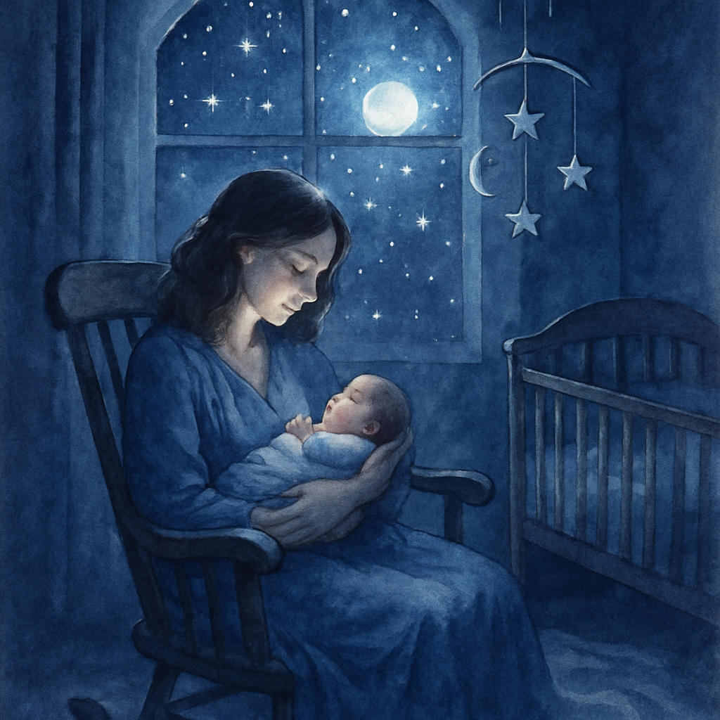 Midnight Lullaby Under Stars Paint by numbers kits