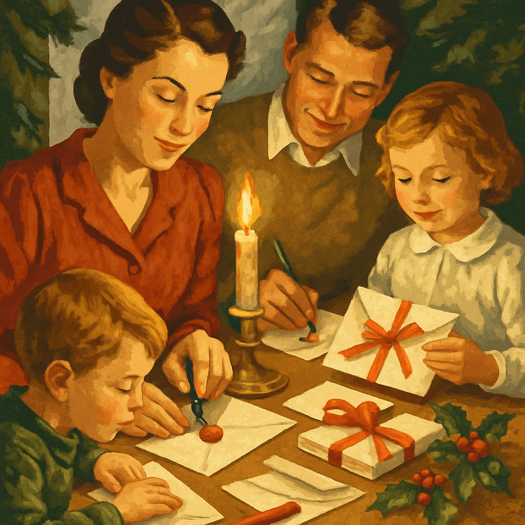 Midwinter Letter Paint by numbers art