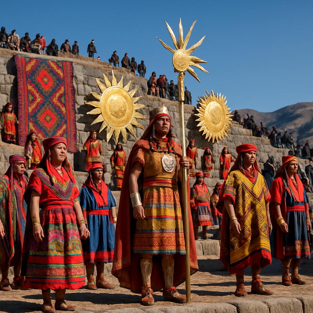 Inti Raymi Festival Cusco DIY paint by numbers